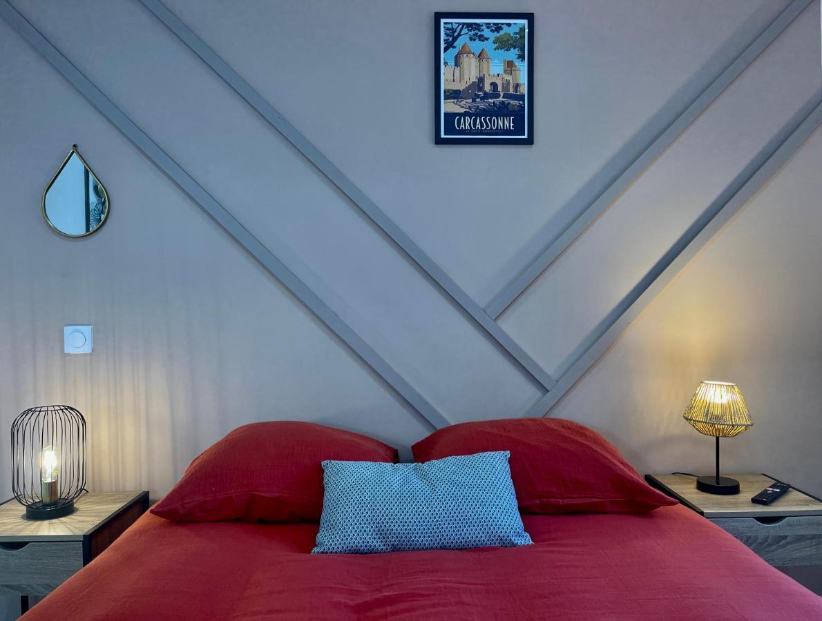 Rooftop N°38 - Rooms Et Studios - Vue Cite Medievale Каркасон Екстериор снимка